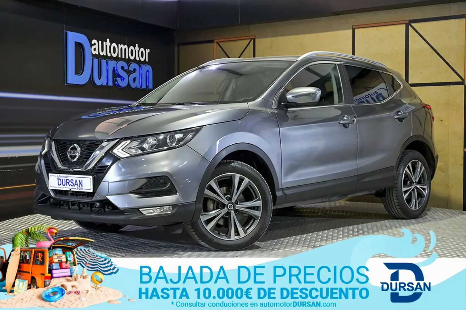 Nissan Qashqai DIGT 103 kW 140 CV E6D ACENTA Gris - 1