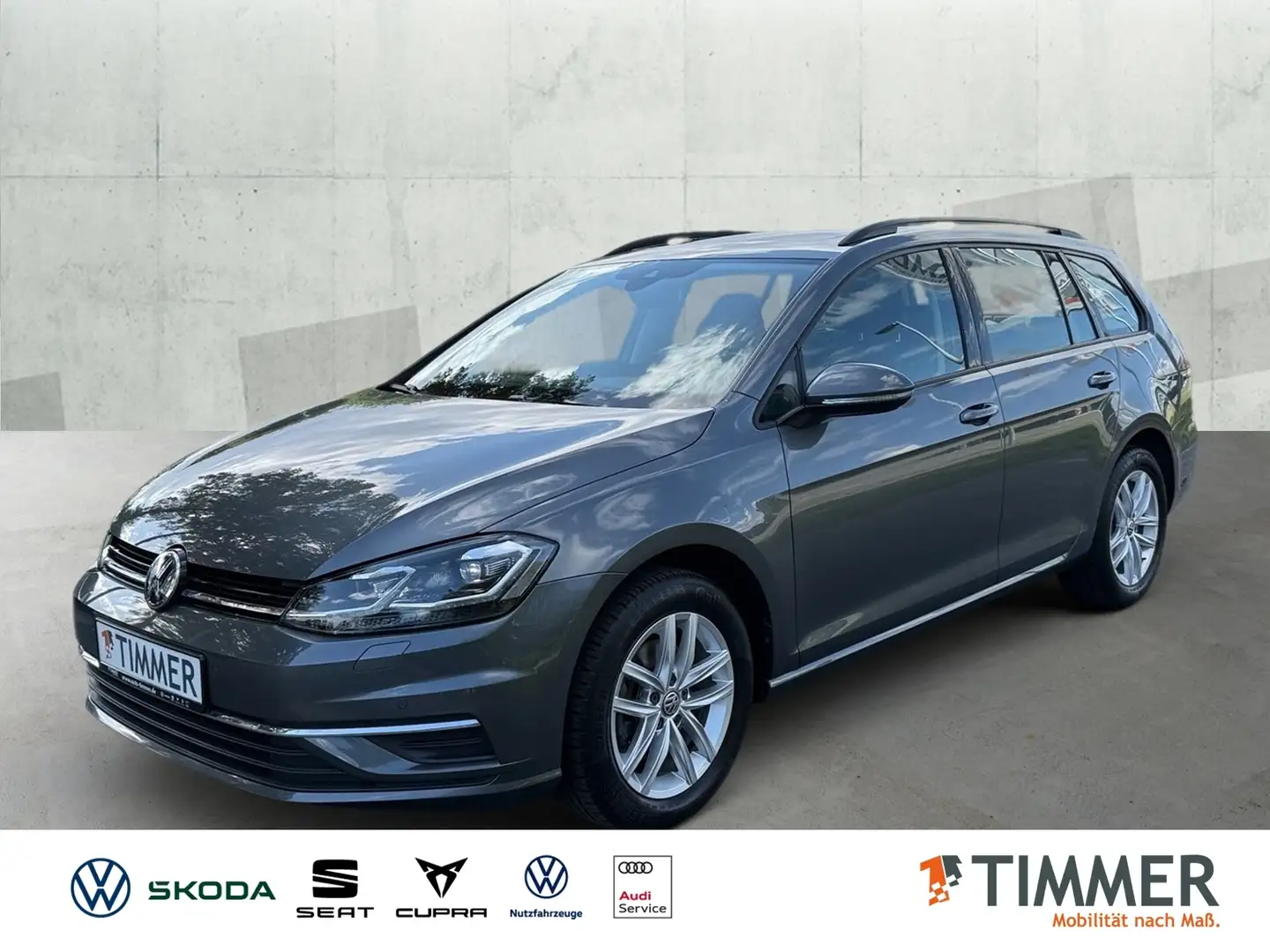 Volkswagen Golf Variant VII Variant 1.6 TDI COMFORT *LED *PANO *RKAM *ACC Grigio - 1