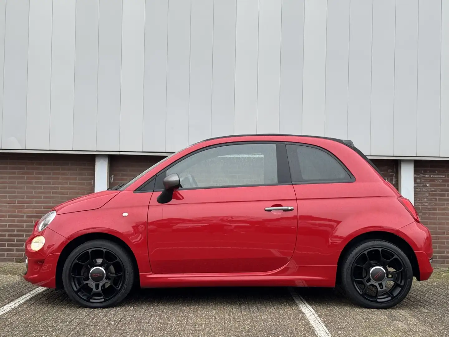 Fiat 500 Cabrio Sport 90pk 0.9 TwinAir T Sp. Rood - 2