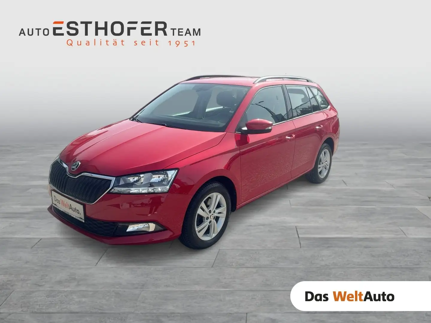 Skoda Fabia Ambition SC TSI DSG Rot - 1