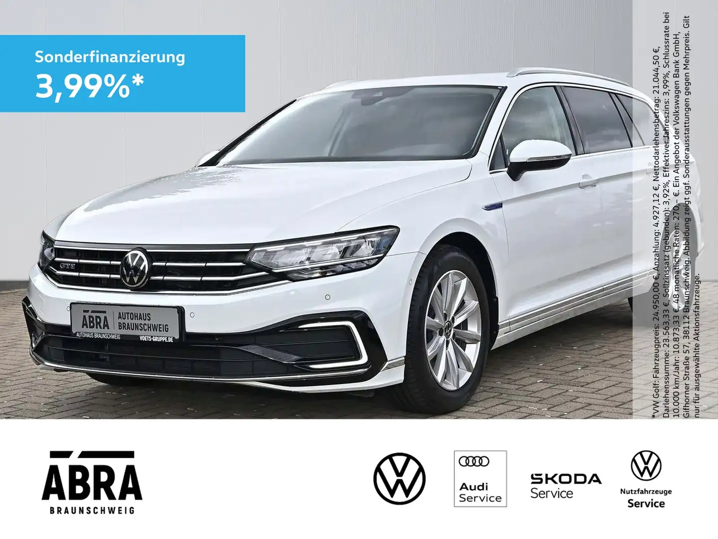 Volkswagen Passat Variant GTE 1.4eTSI DSG LED+NAV+ACC+LANE Weiß - 1