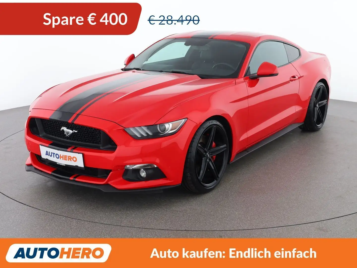 Ford Mustang 2.3 EcoBoost Basis Rot - 1