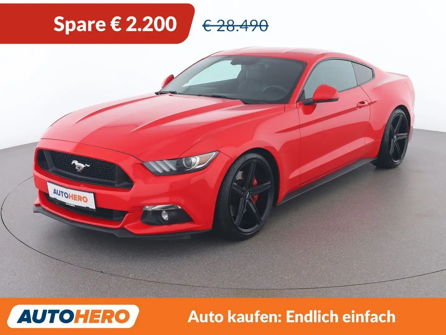 Ford Mustang 2.3 EcoBoost Basis Rot - 1