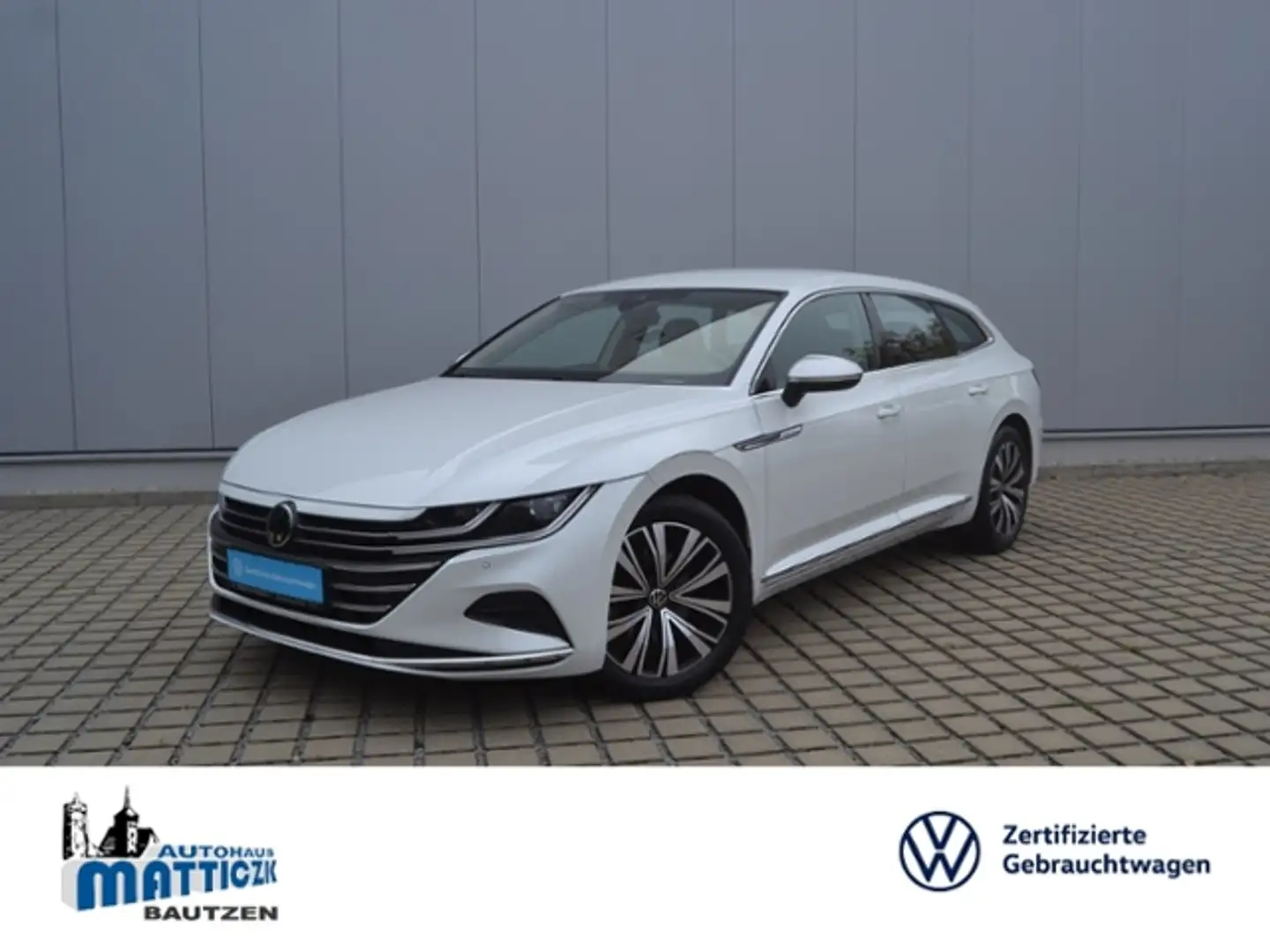 Volkswagen Arteon Shootingbrake 2.0 TSI DSG Elegance 18-ZOLL/LED/NA Weiß - 1