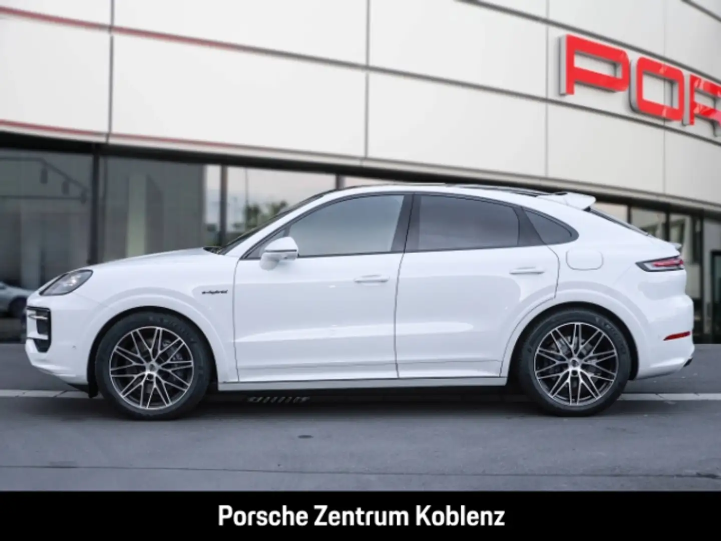 Porsche Cayenne E-Hybrid Coupe Black Edition Weiß - 2