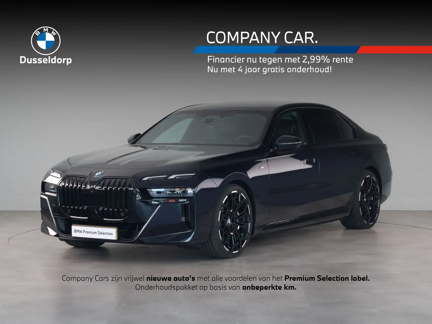 BMW i7 eDrive50 M-Sport Pro Zwart - 1