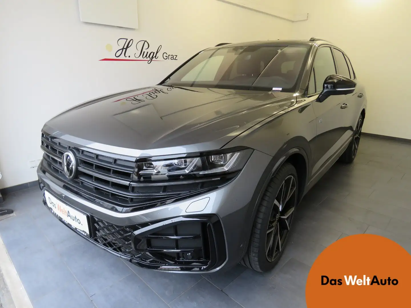 Volkswagen Touareg R-Line TDI 4MOTION Grijs - 1