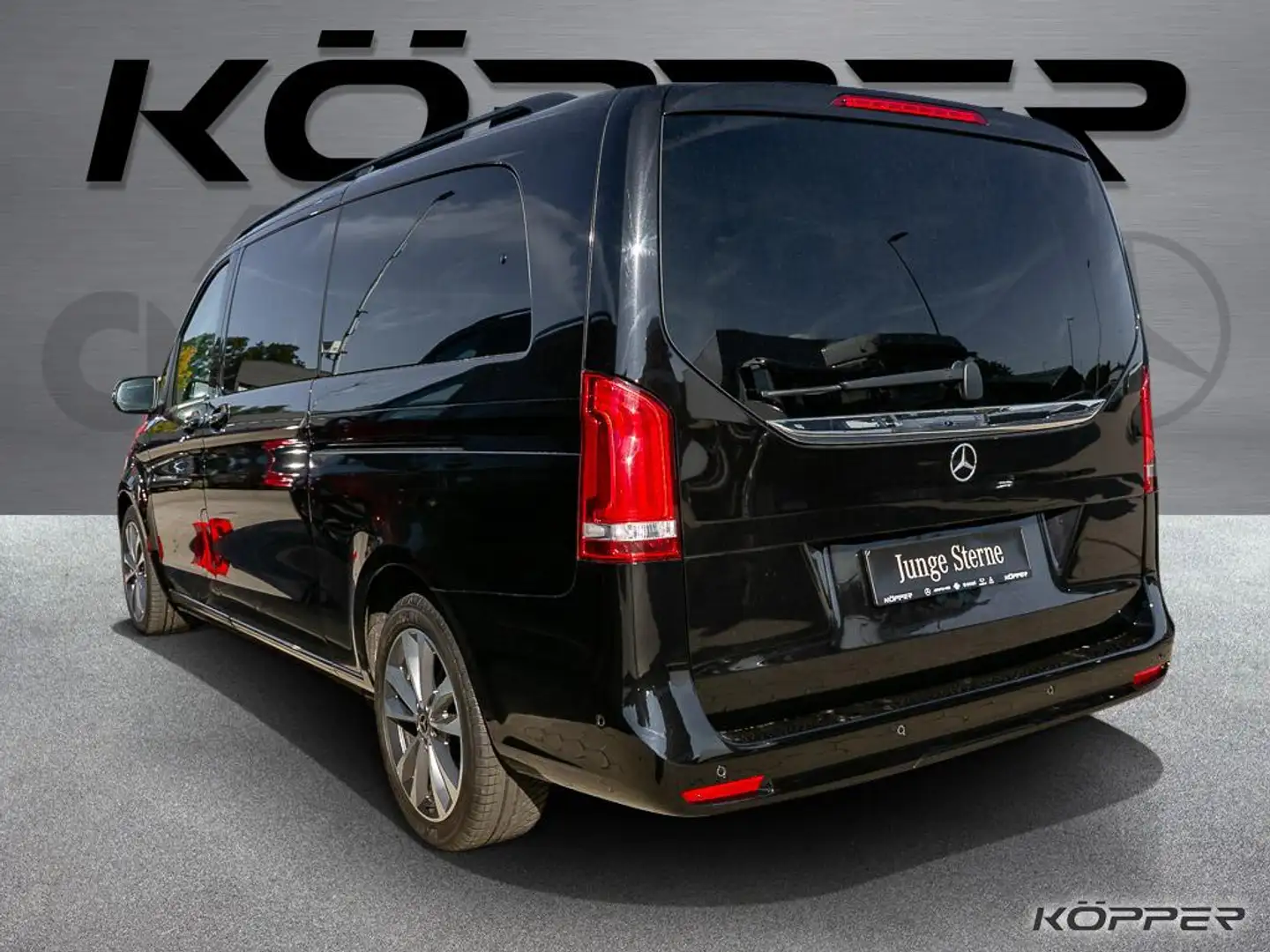 Mercedes-Benz V 300 d Extral. Night Leder 8-Sitz Avantgarde Noir - 2