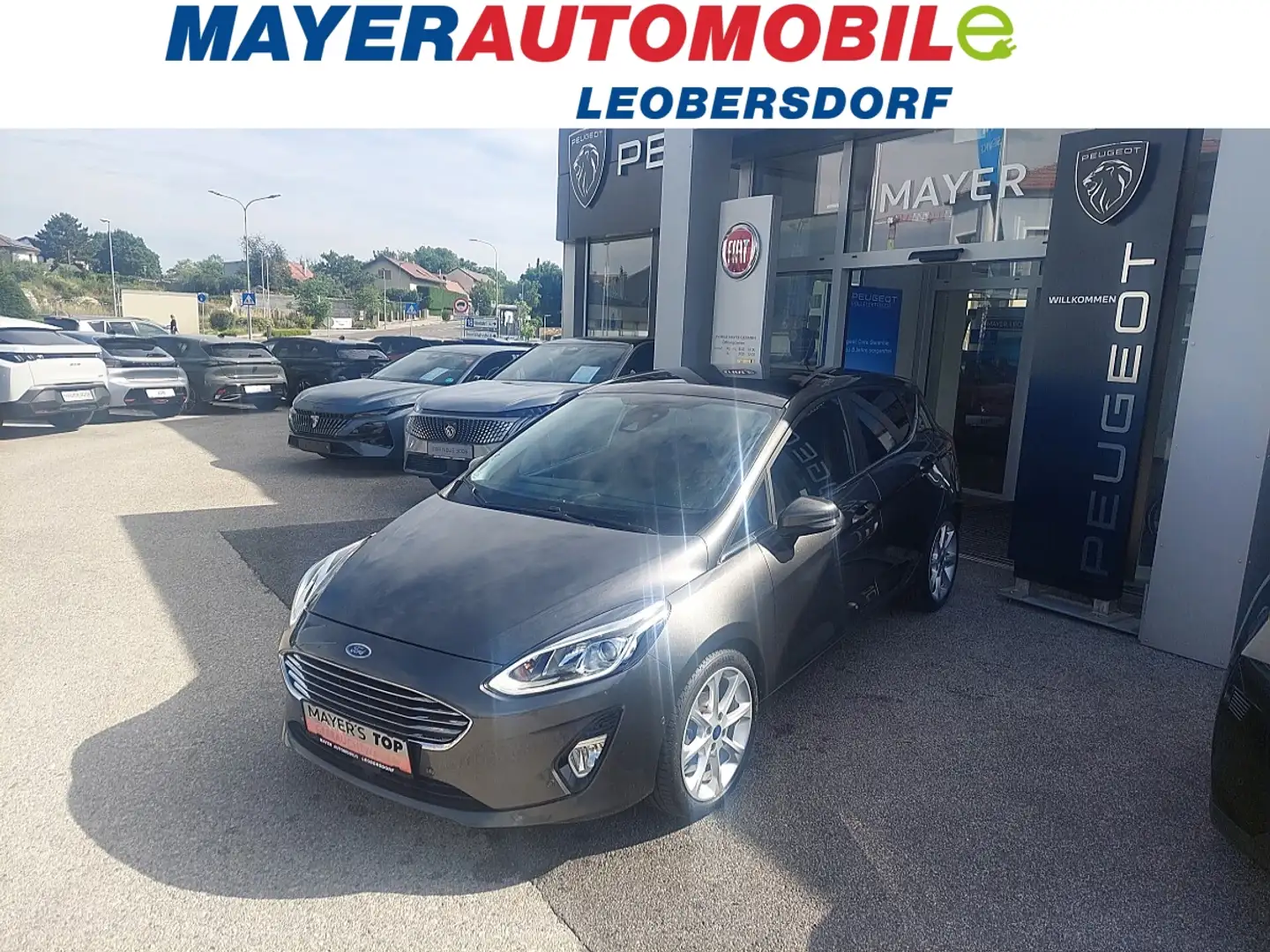 Ford Fiesta Titanium 1,0 EcoBoost Start/Stop Grau - 1