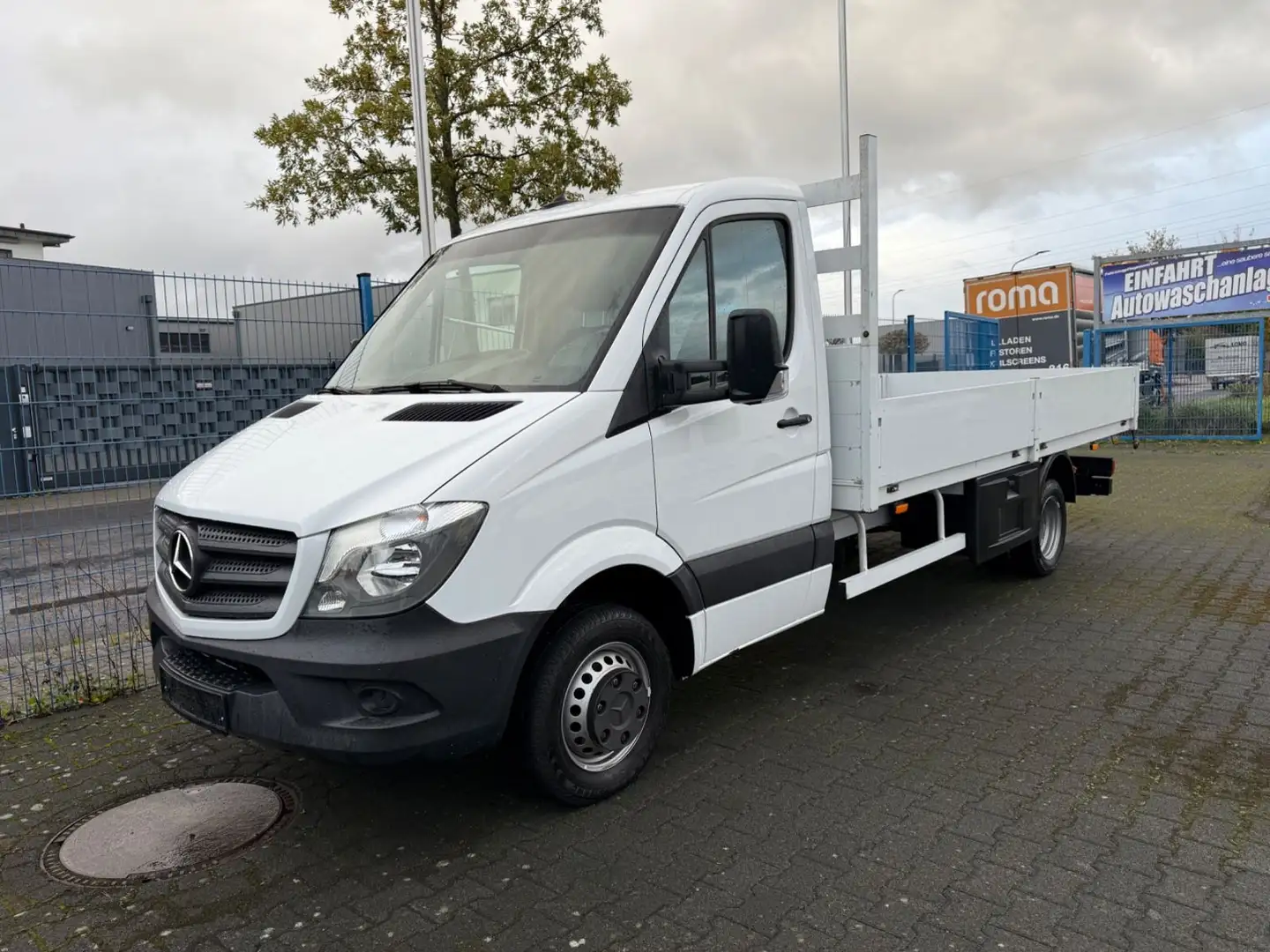 Mercedes-Benz Sprinter II Pritsche 519 CDI KLIMA AUTOMATIK 3.0 Weiß - 2