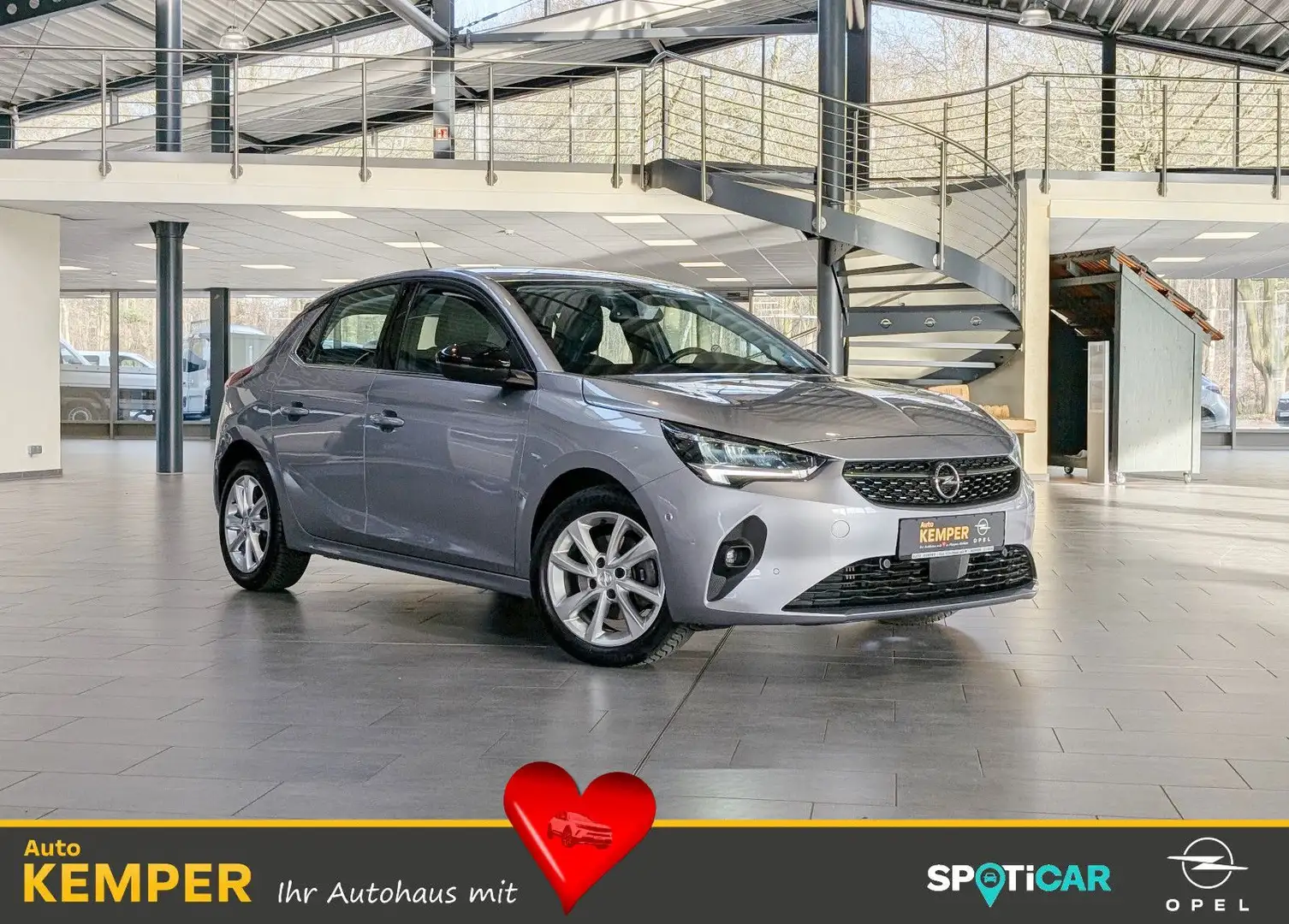 Opel Corsa 1.5 D Elegance *LED*Parkassistent*Kamera* Grau - 1