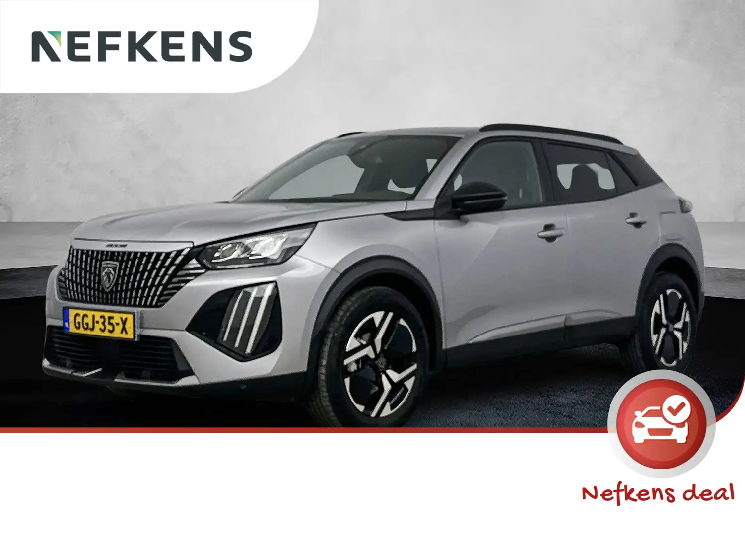 Peugeot 2008 SUV 1.2 100 pk Allure | Camera | Apple Carplay/And Grijs - 1