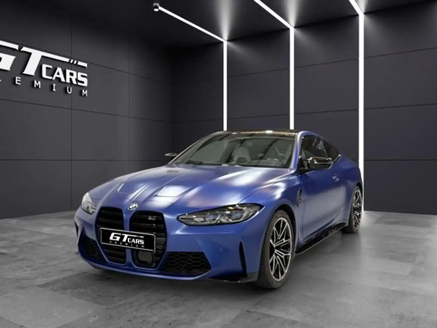 BMW M4 Coupé Competition Bleu - 1