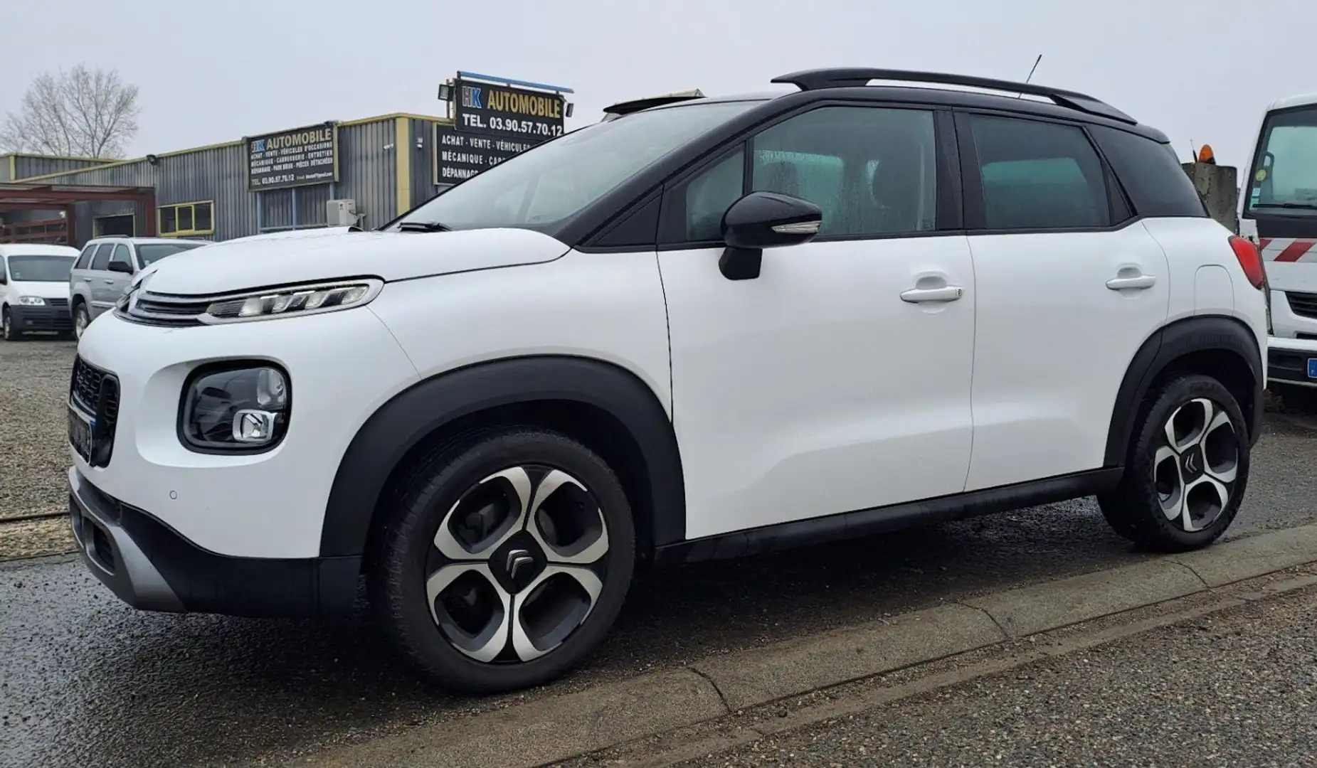 Citroen C3 Aircross 1.2 THP PureTech 110 cv Boîte auto Blanc - 1