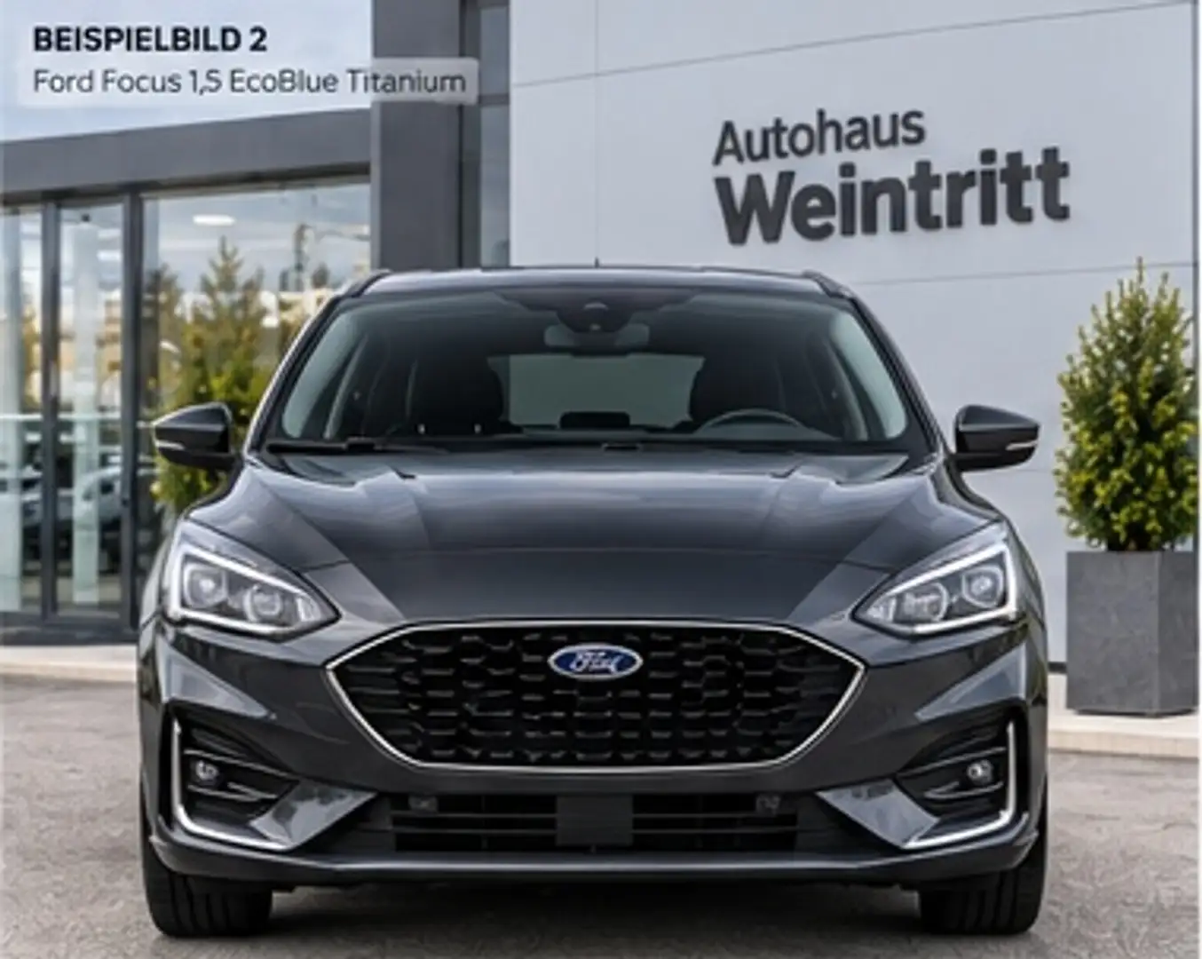 Ford Focus 1,0 EcoBoost Hybrid Titanium Edition Aut. Grau - 2