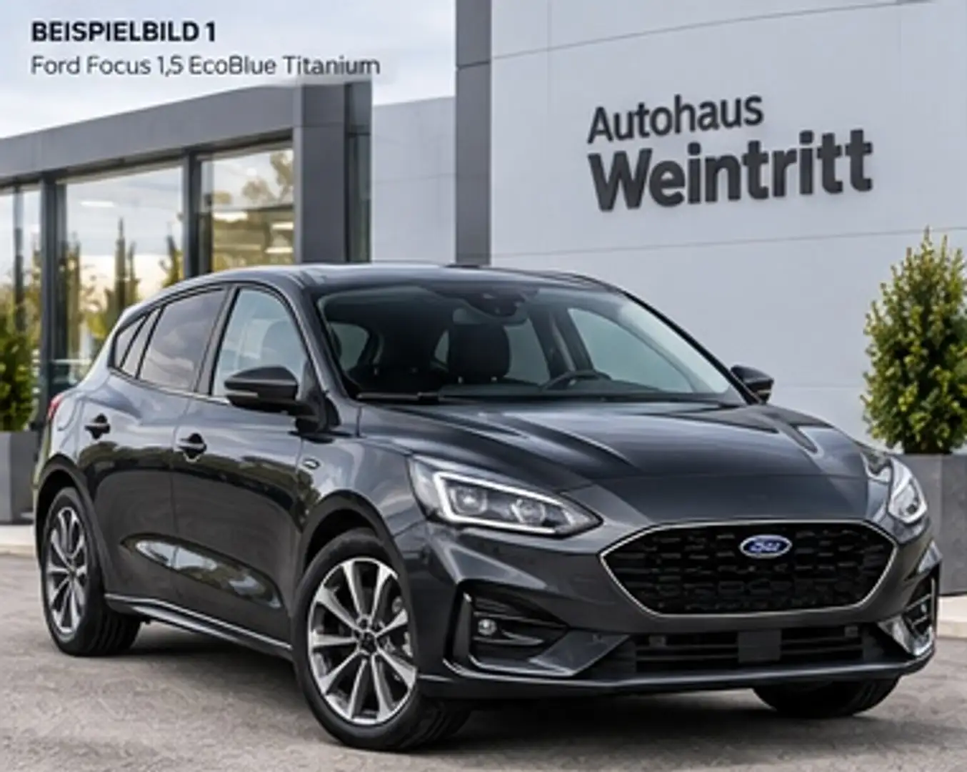 Ford Focus 1,0 EcoBoost Hybrid Titanium Edition Aut. Grau - 1