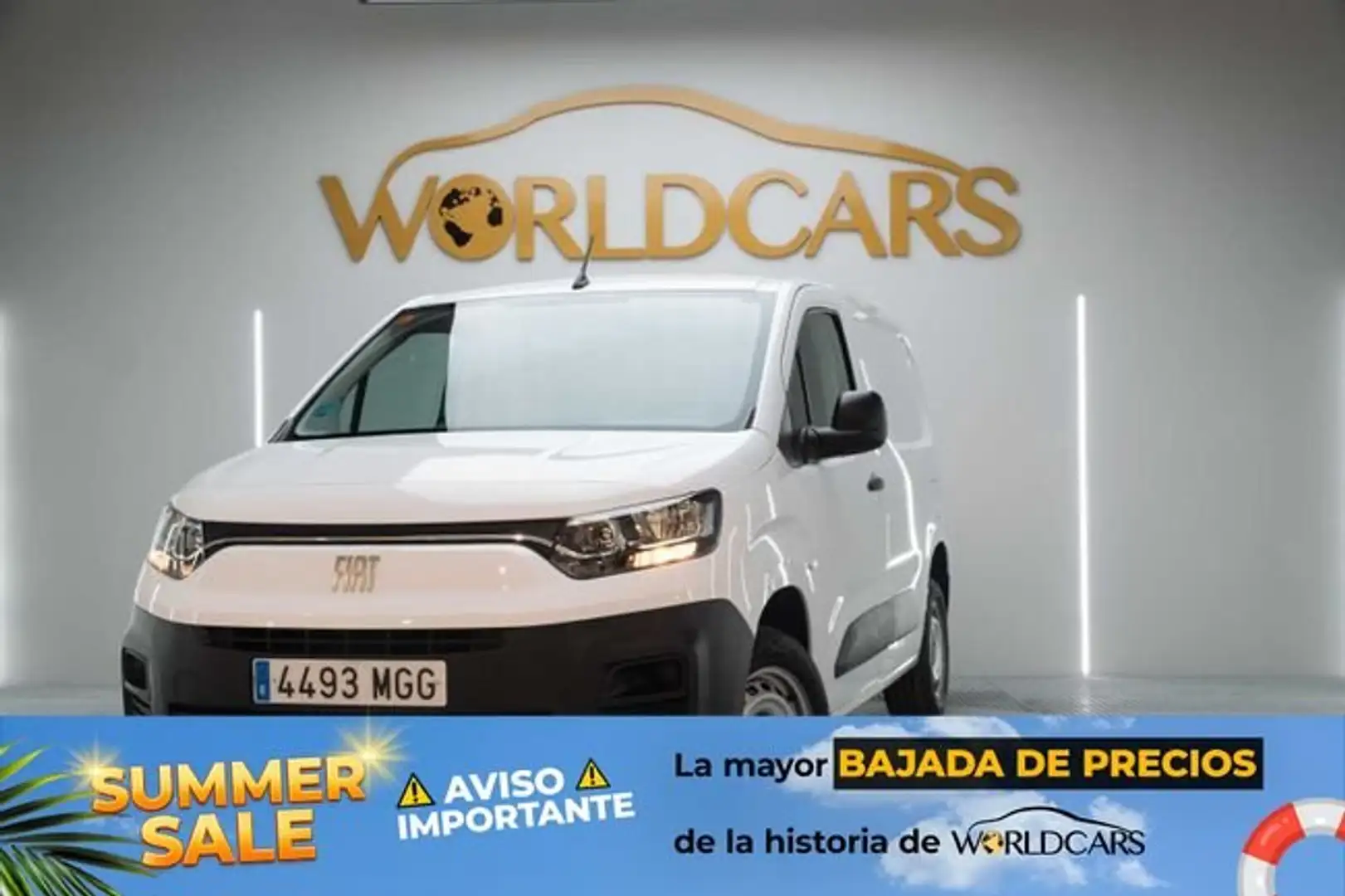 Fiat Dobló furgon l1 bluehdi 1.5 l 650kg 100c Blanco - 1