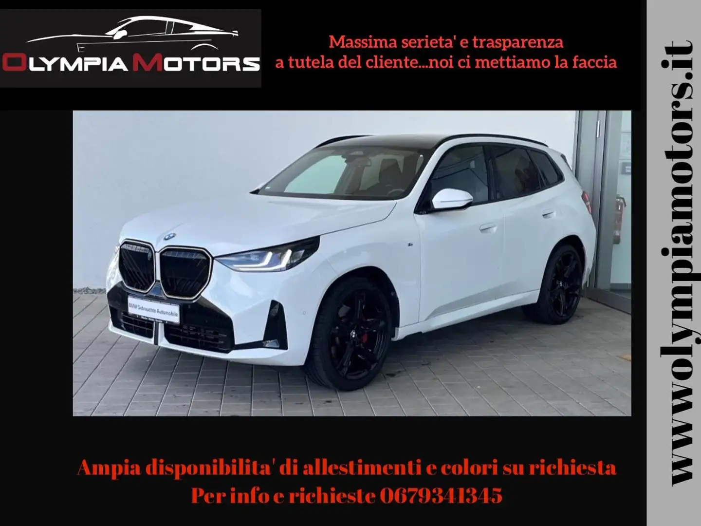 BMW X3 XDRIVE M SPORT LASER TETTO 20 KAMERA BLACK PACK Bianco - 1