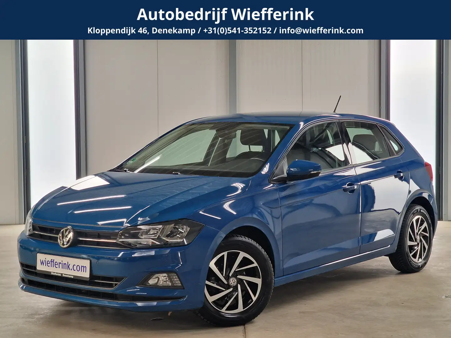 Volkswagen Polo 1.0 TSI 95 pk DSG Join | Navi | Clima | Stoelverw. Blauw - 1