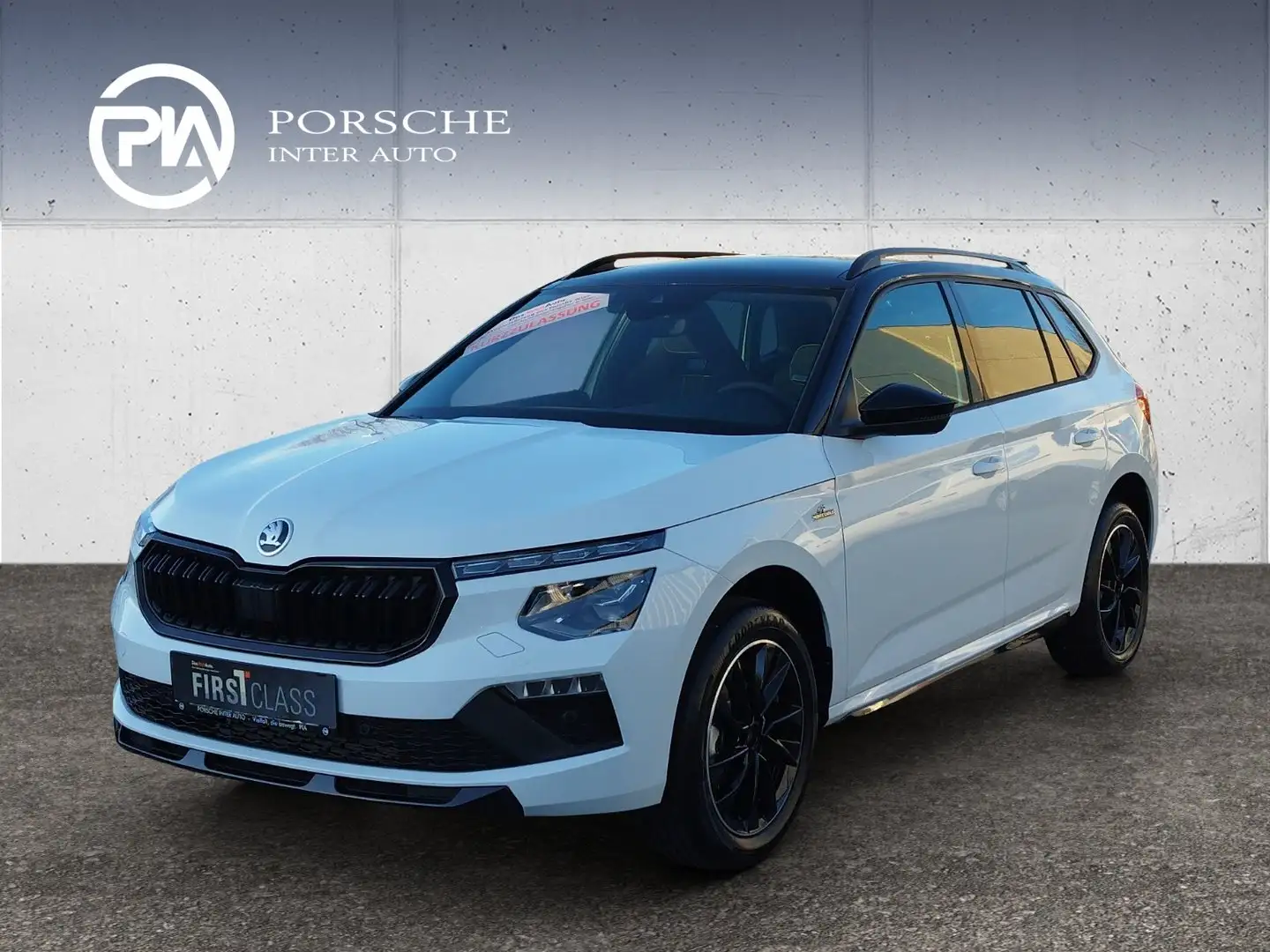 Skoda Kamiq Monte Carlo TSI DSG Weiß - 1