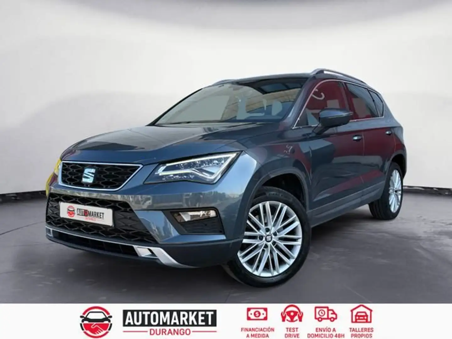 SEAT Ateca 1.4 EcoTSI 110 kW Gris - 1