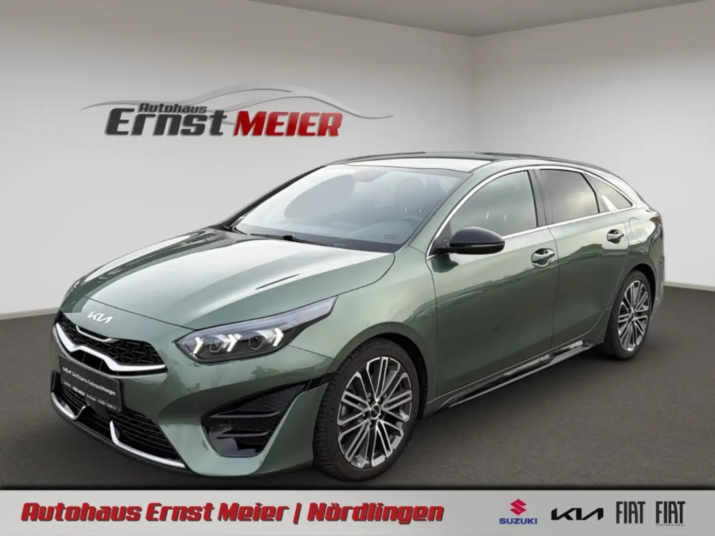Kia ProCeed / pro_cee'd GT-Line 1.5T DCT **Exklusiv**Perform.-P+Inspekt. N Grün - 1