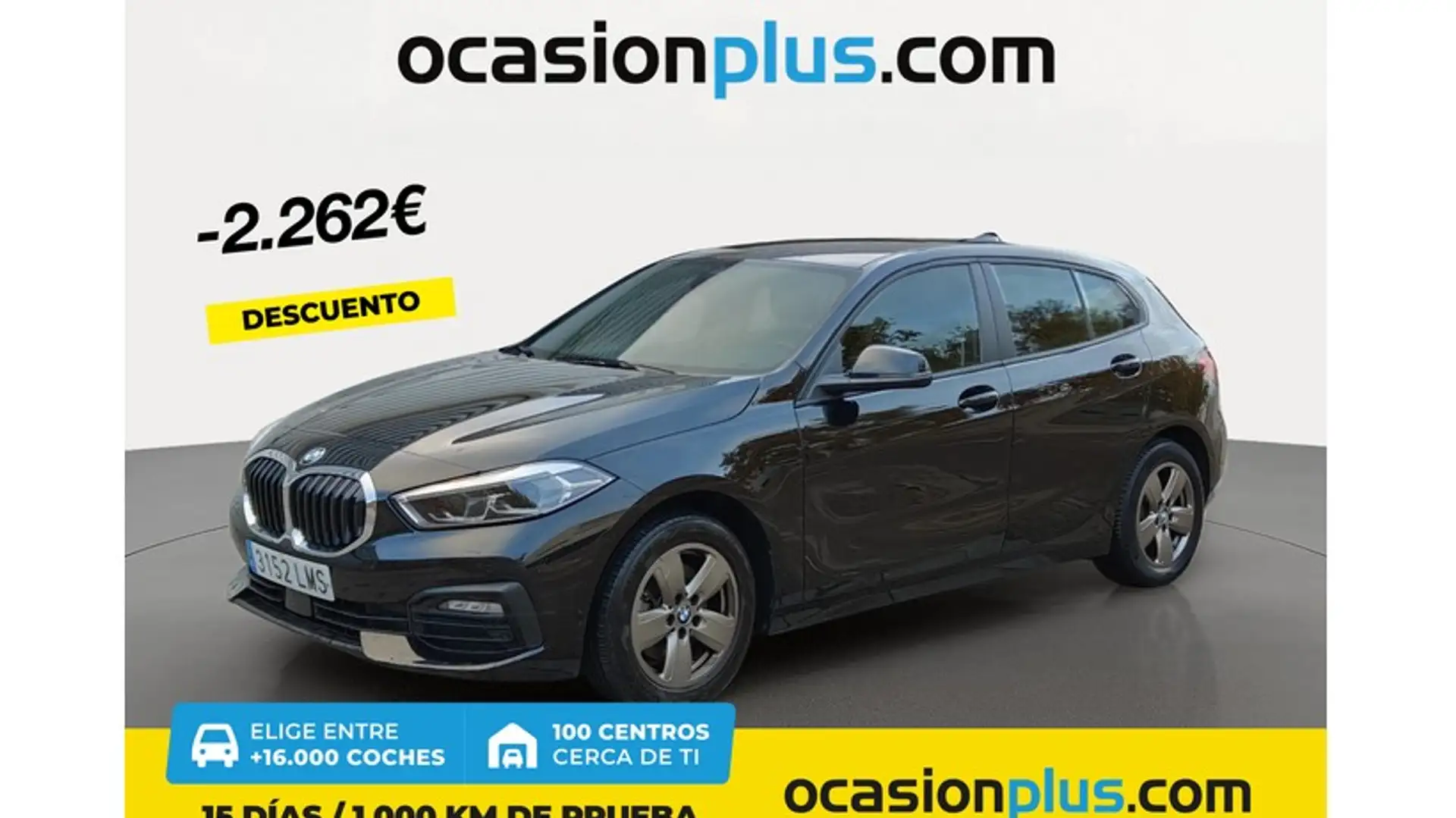 BMW 116 116dA Negro - 1