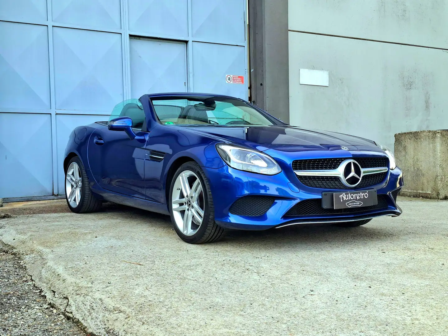 Mercedes-Benz SLC 180 *Unicoproprietario* *Blu brillante* *Tagliandi Mercedes* Blau - 2