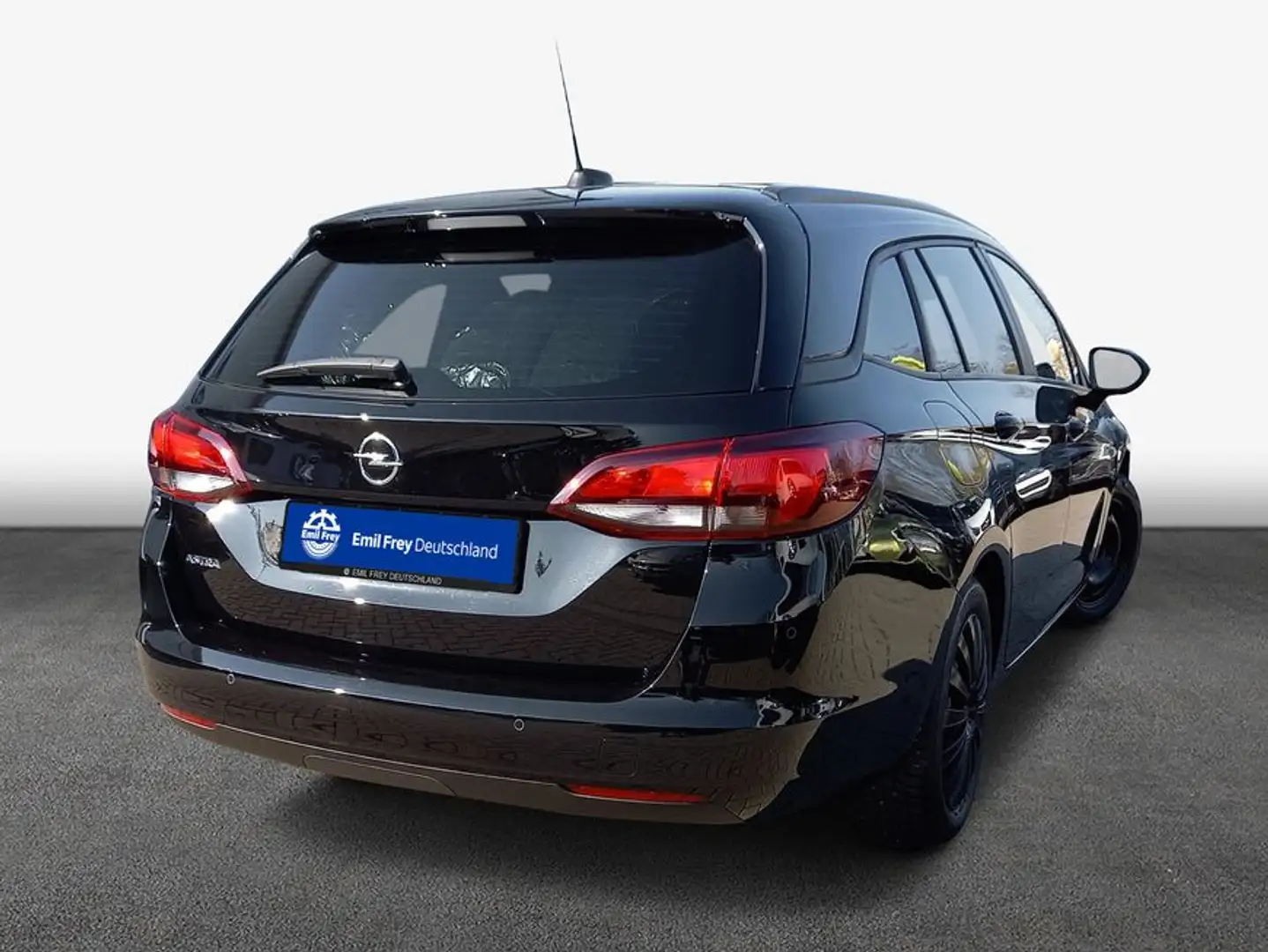 Opel Astra 1.6 D Automatik ST Edition NAVI AHZV PDC Zwart - 2