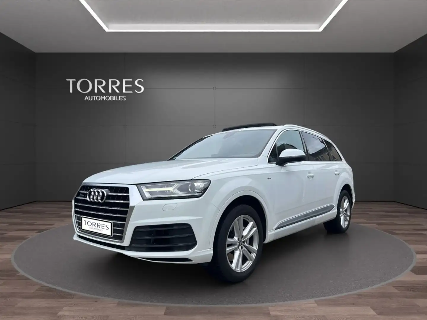 Audi Q7 3.0 TDI 218CH QUATTRO S-LINE TIPTRONIC 7PL Blanco - 2
