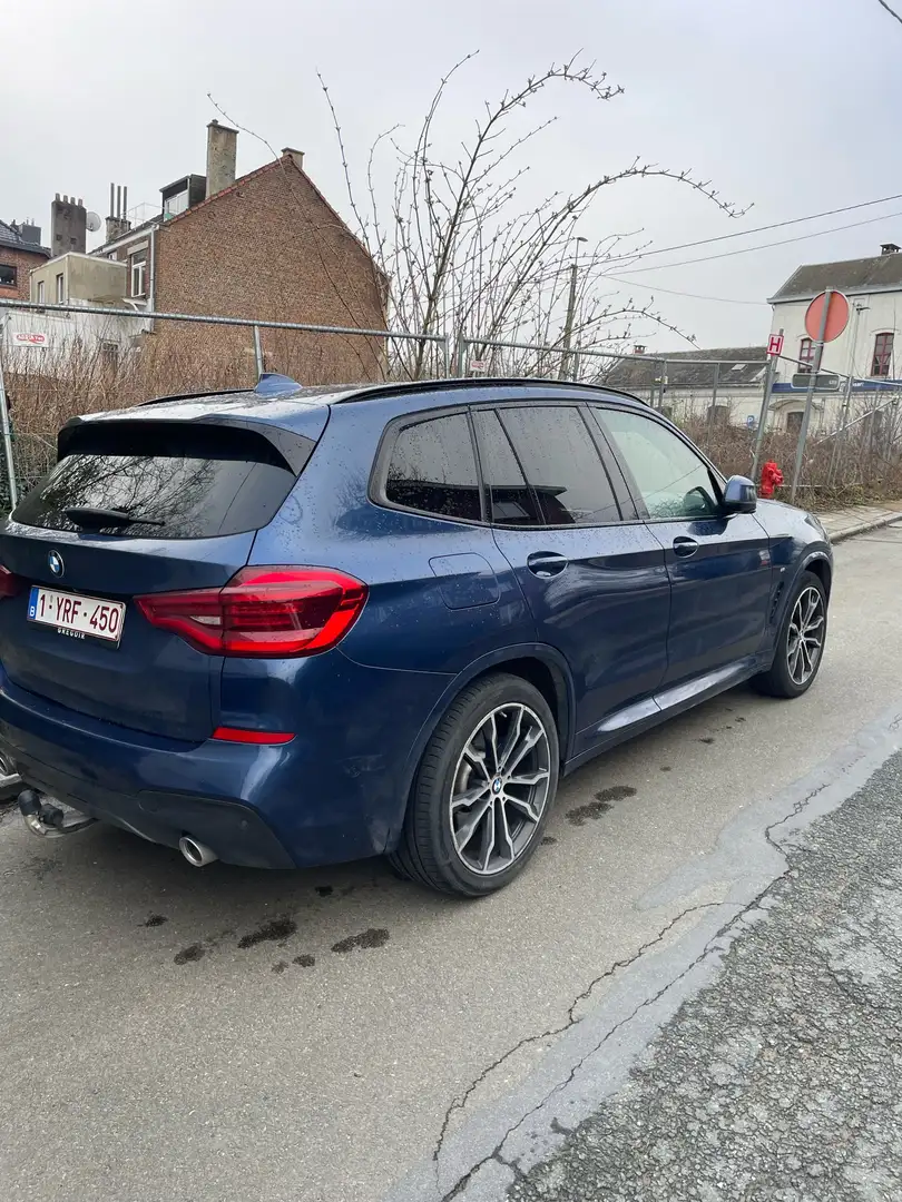 BMW X3 M xDrive20d Aut. Sport Bleu - 2