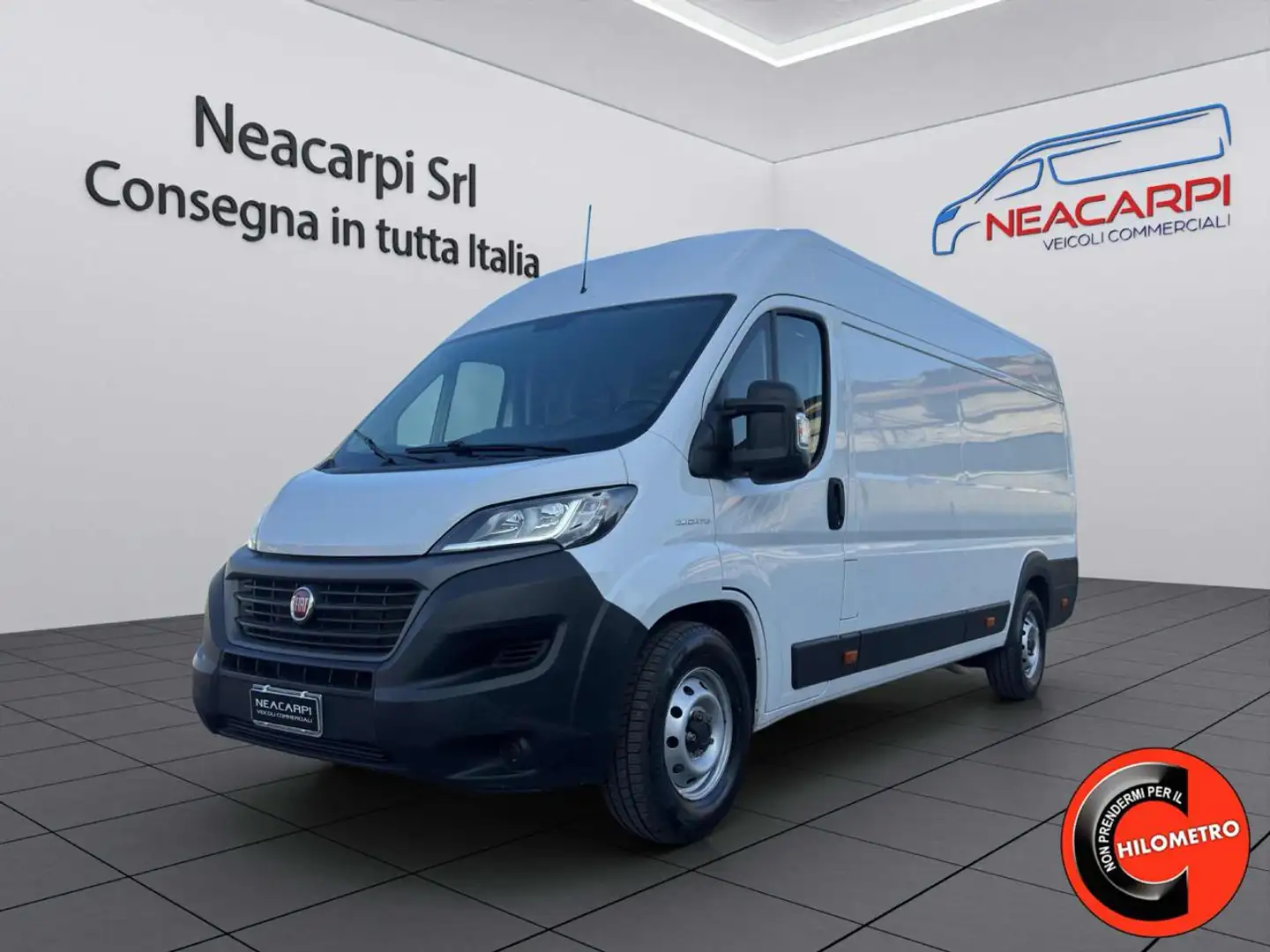 Fiat Ducato MAXI 2.3 MJT 140 L4H2 SPONDA PORT.500KG IDRAULICA Wit - 1