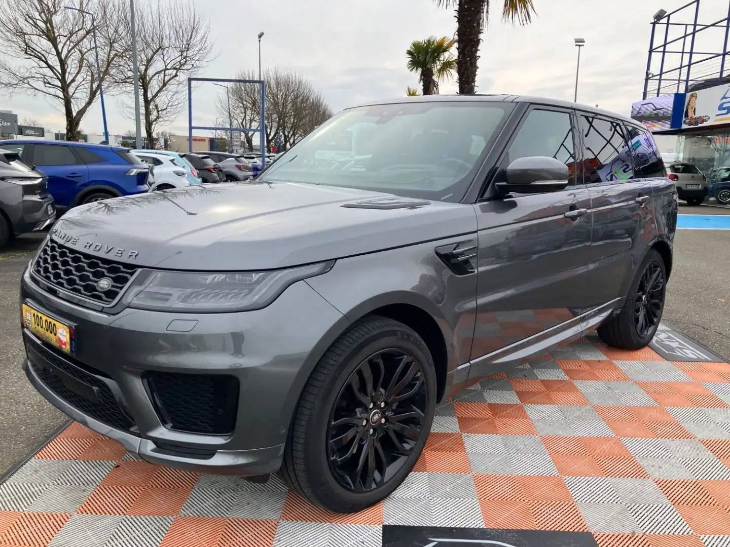 Land Rover Range Rover Sport 3.0 SDV6 306 HSE DYNAMIC CUIR Toit Hifi Tete Haute Hayon JA 21\u0026amp;quot; Grau - 2