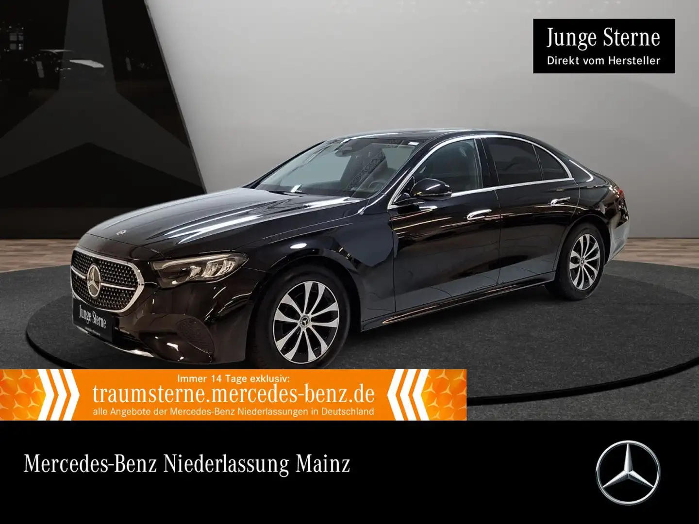 Mercedes-Benz E 200 Avantgarde Distr. LED Kamera Spurhalt-Ass 9G Schwarz - 1