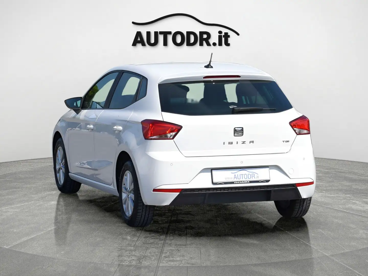 SEAT Ibiza 1.0 TGI Style Neopatentati, Sedili risc, Km certif Bianco - 2