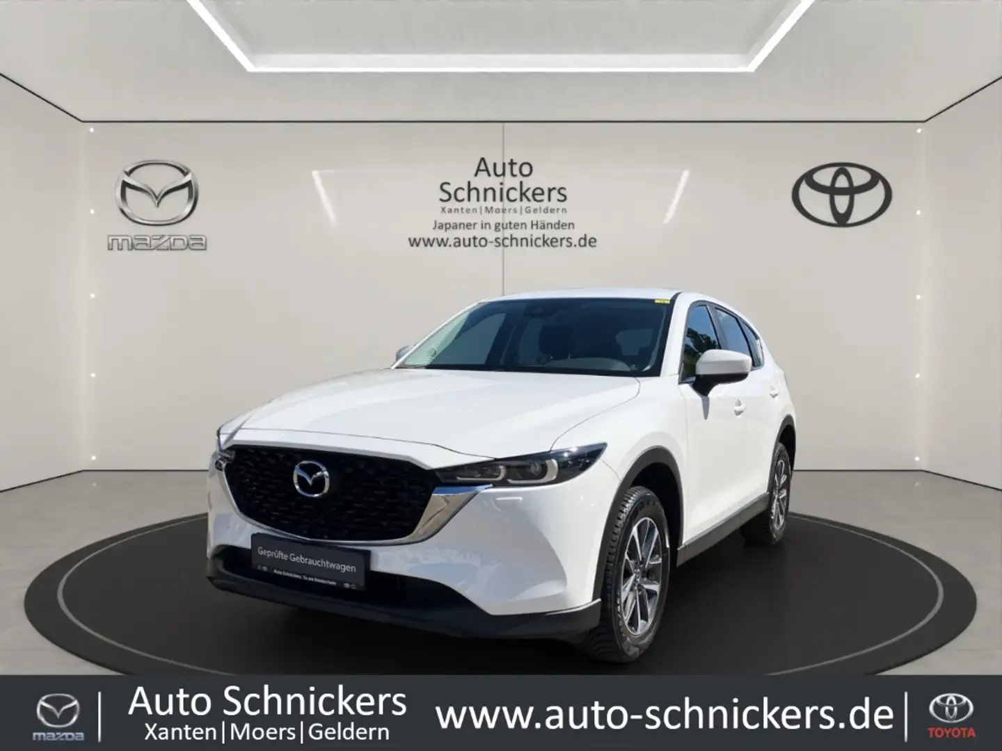 Mazda CX-5 SKYACTIV-G+CENTER-LINE+GJ-RÄDER !! Weiß - 1