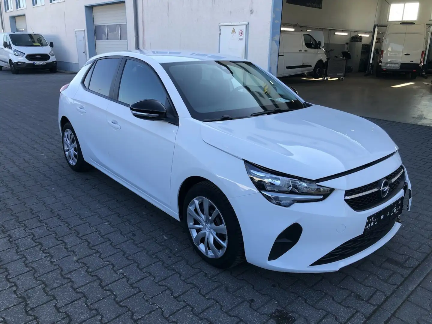Opel Corsa Edition 1.2 Benzin, Klima, 1. Hand Weiß - 2