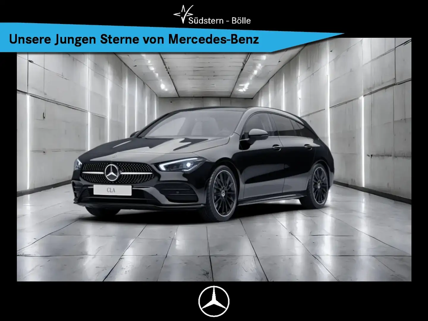 Mercedes-Benz CLA 250 e SB AMG+PANO+AHK+KEYL.GO+MULTIB.+MEMORY Schwarz - 1