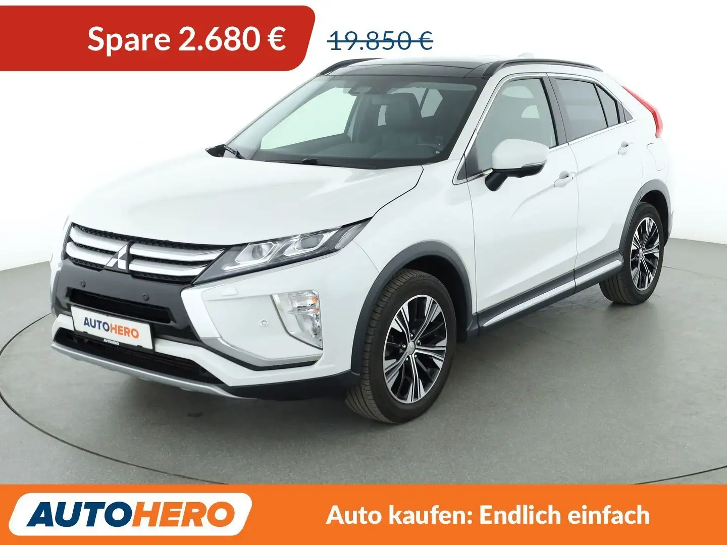Mitsubishi Eclipse Cross 1.5 T-MIVEC Top 4WD Aut.*NAVI*BI-LED*ACC*CAM*PDC* Weiß - 1