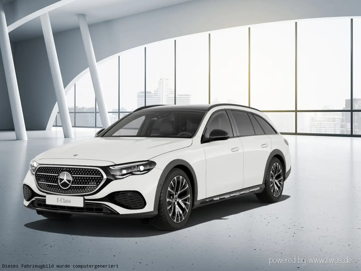 Mercedes-Benz E 220 E 220 d 4M T All-Terrain Night Pano AHK Standh++ Weiß - 2