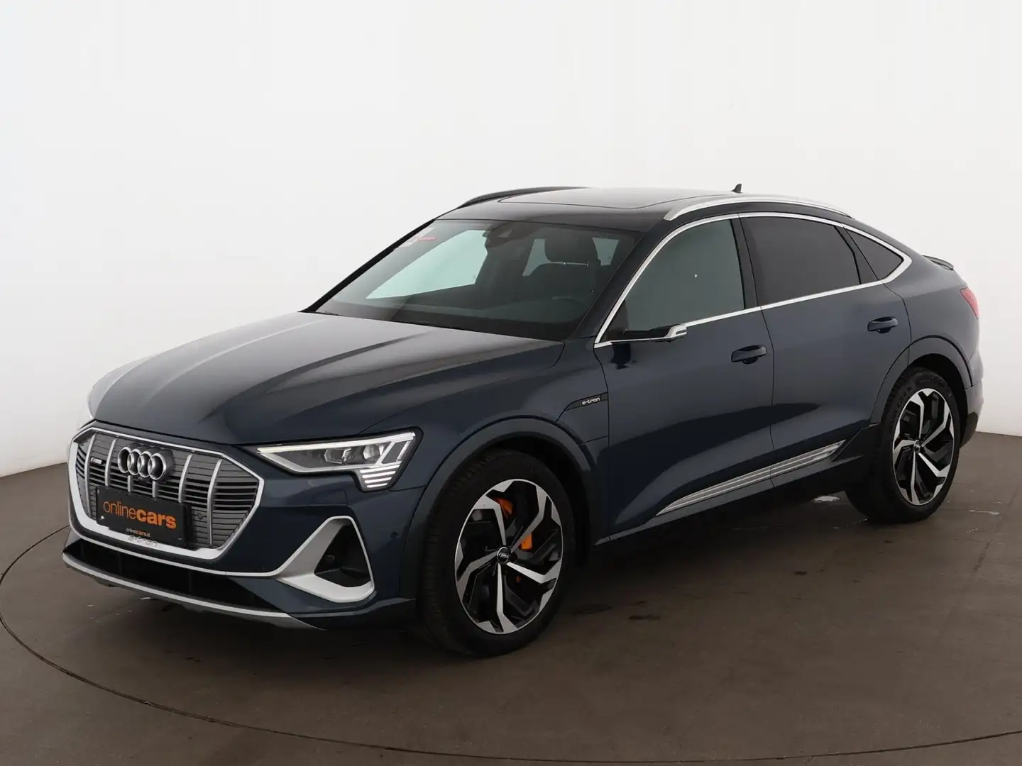 Audi e-tron SB 55 quattro S-Line 95kWh Aut MATRIX NAVI Blau - 2