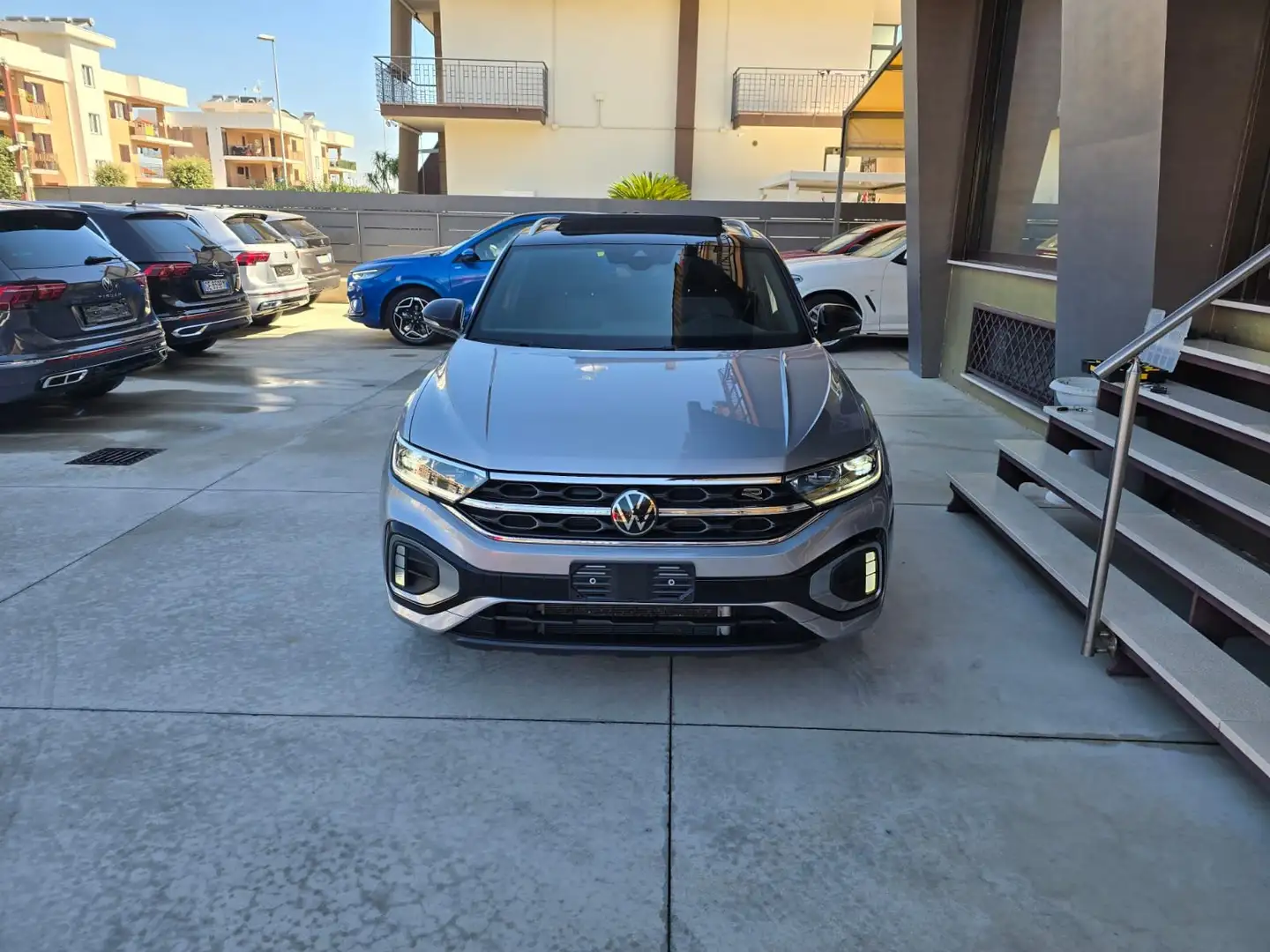 Volkswagen T-Roc T-Roc 2022 2.0 tdi R-Line 4motion 150cv dsg Grigio - 2
