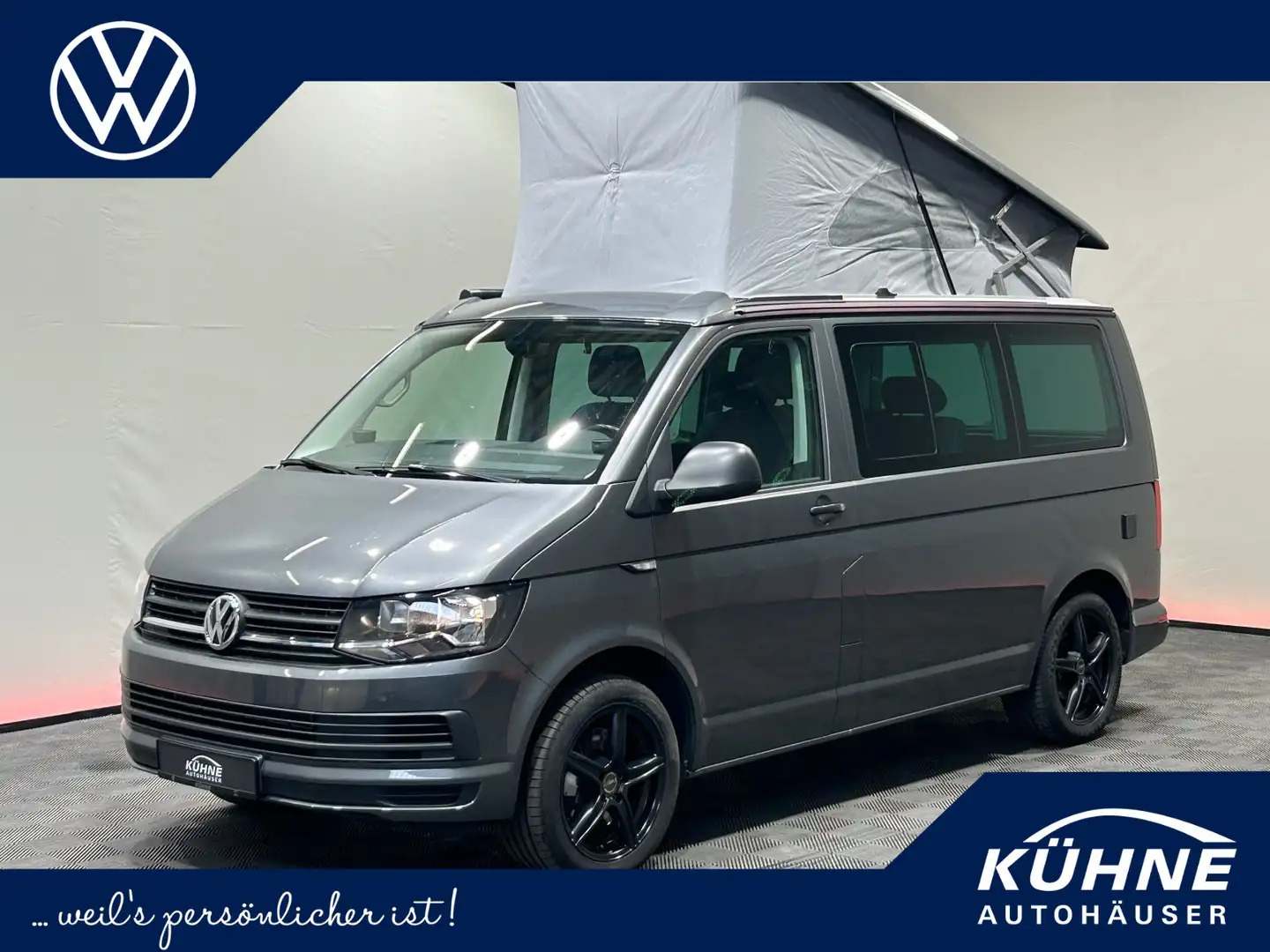 Volkswagen T6 California Beach DSG 4M | RÜKA TEMPOM SITZHZ Grau - 1