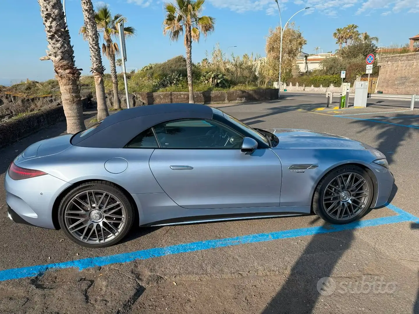 Mercedes-Benz SL 55 AMG SL 55 k AMG 500cv Blu/Azzurro - 1