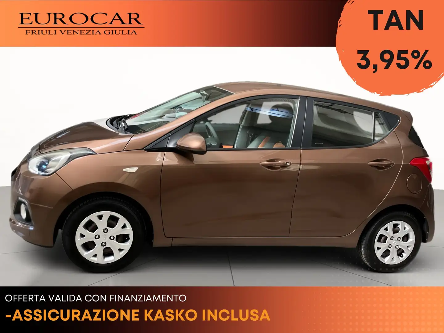 Hyundai i10 1.0 classic e6 Marrone - 2