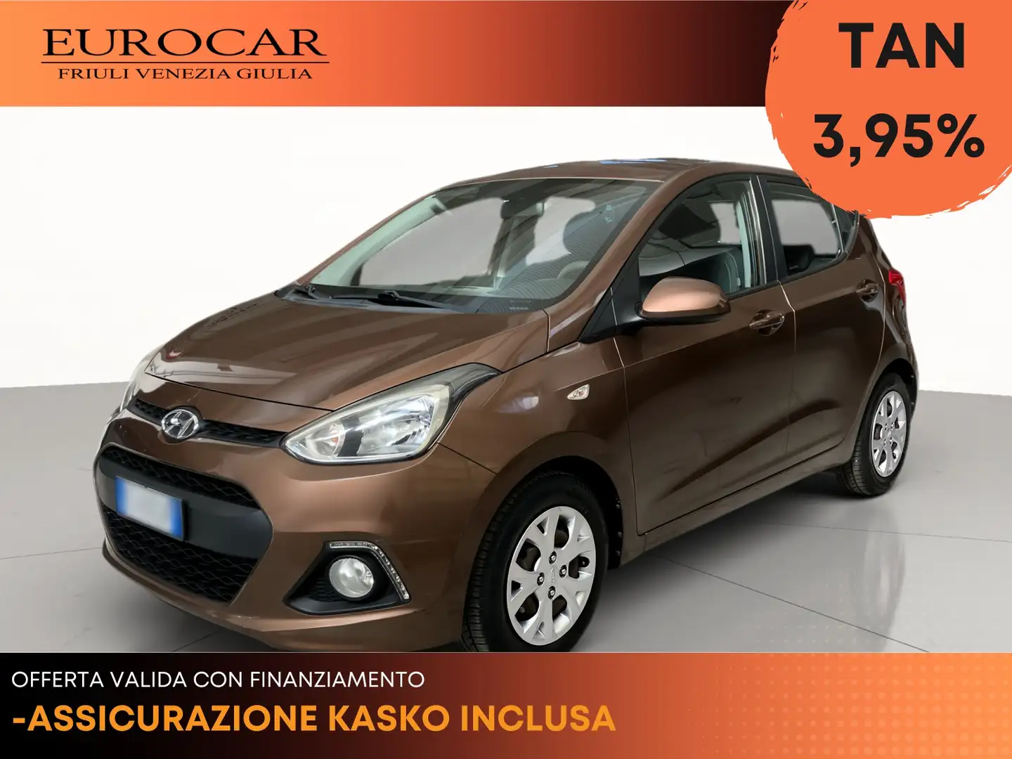Hyundai i10 1.0 classic e6 Marrone - 1