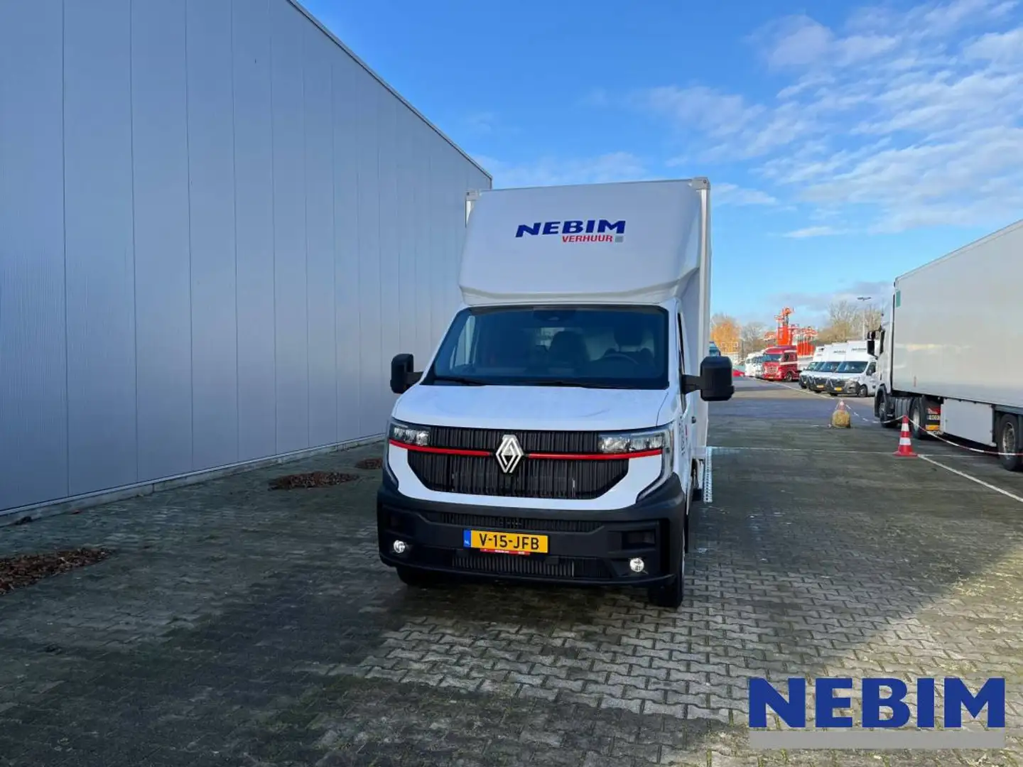Renault Master Bakwagen met laadklep 20 m3 Blanc - 2