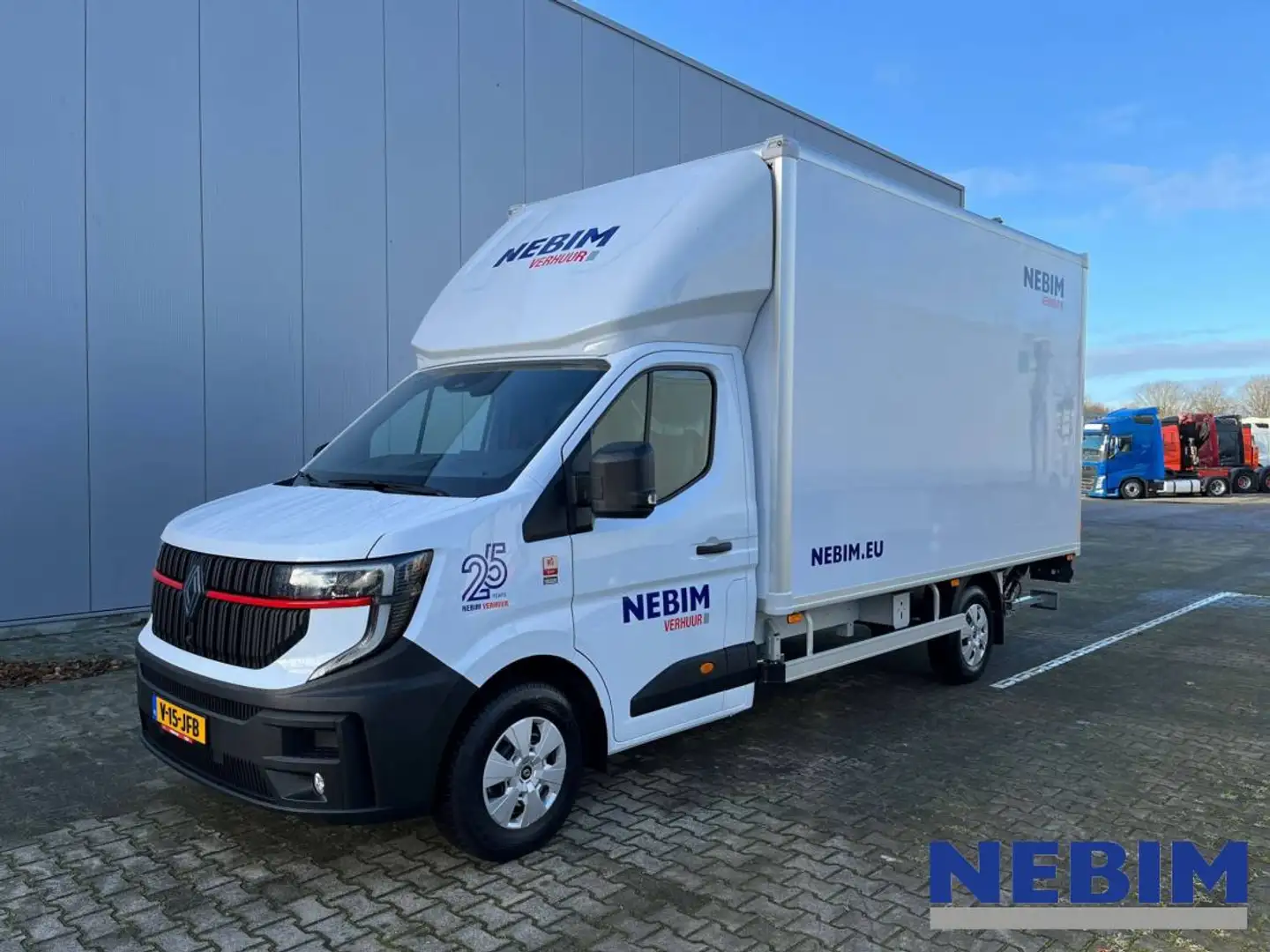 Renault Master Bakwagen met laadklep 20 m3 Blanc - 1