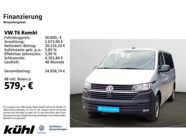 Volkswagen T6 Kombi T6.1Kombi 2.0 TDI 9. Sitzer FWD Navi,GR
