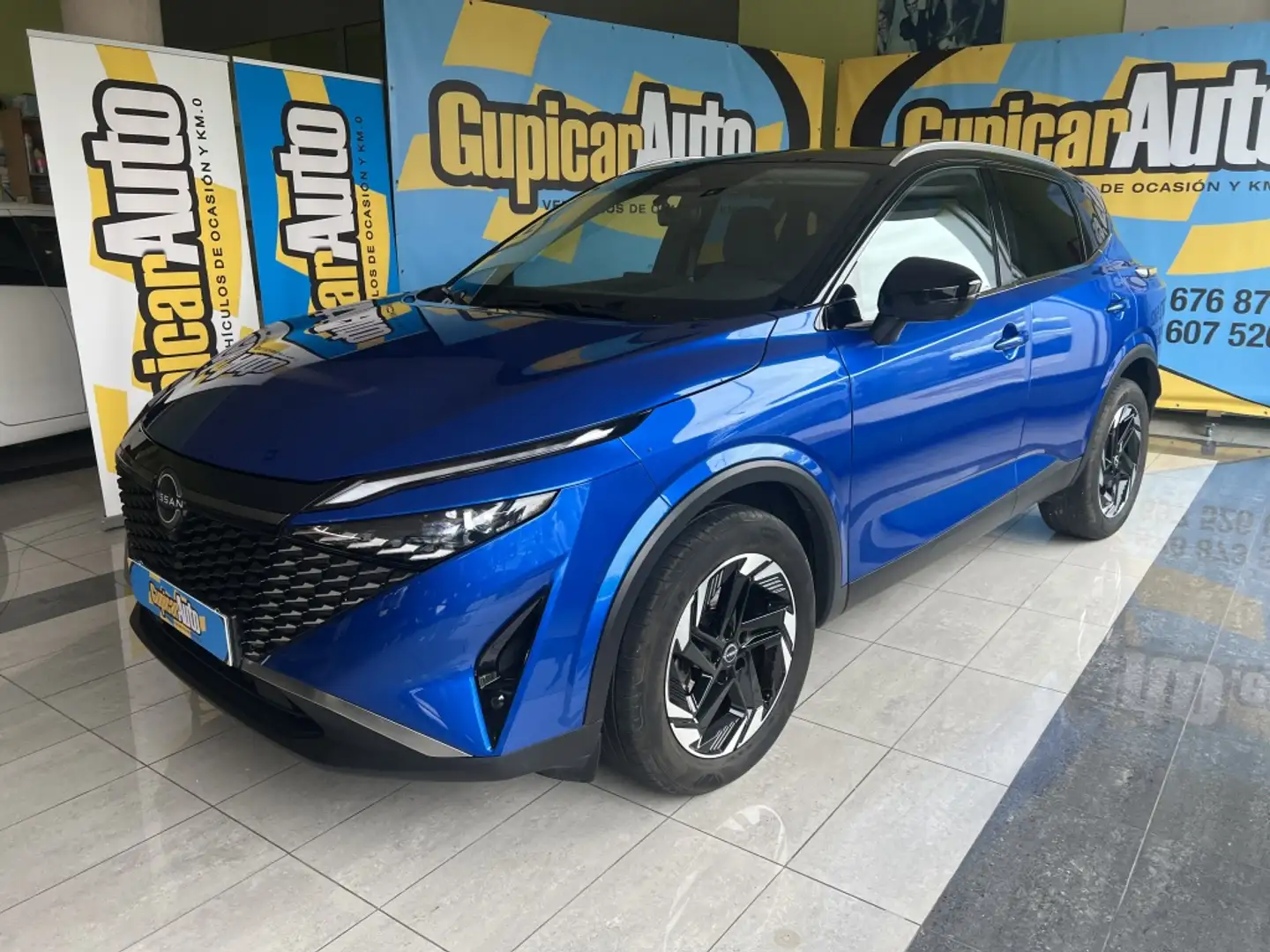 Nissan Qashqai 1.3 DIG-T mHEV 12V N-Connecta 4x2 103kW Blauw - 1